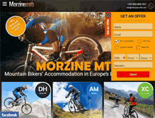 Tablet Screenshot of morzine-mtb.com